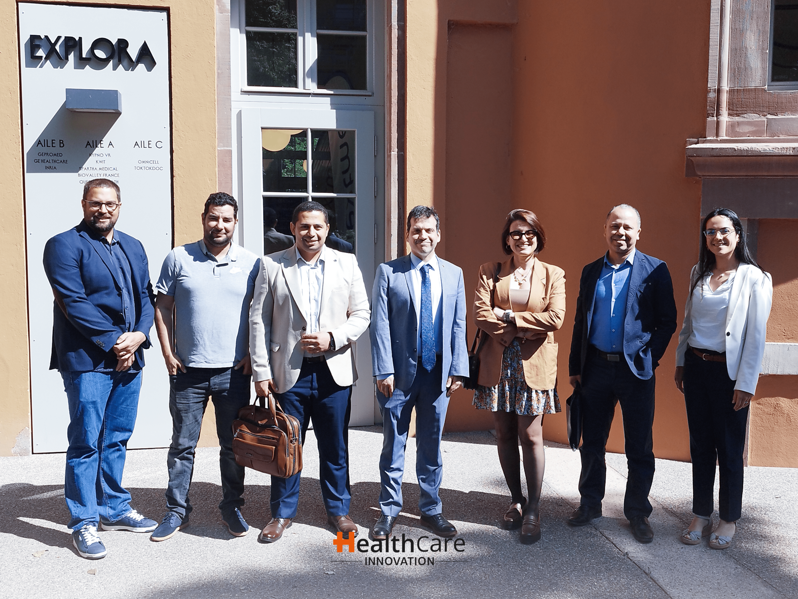 Strasbourg Official Visit to Quest for Health Spartha Medical