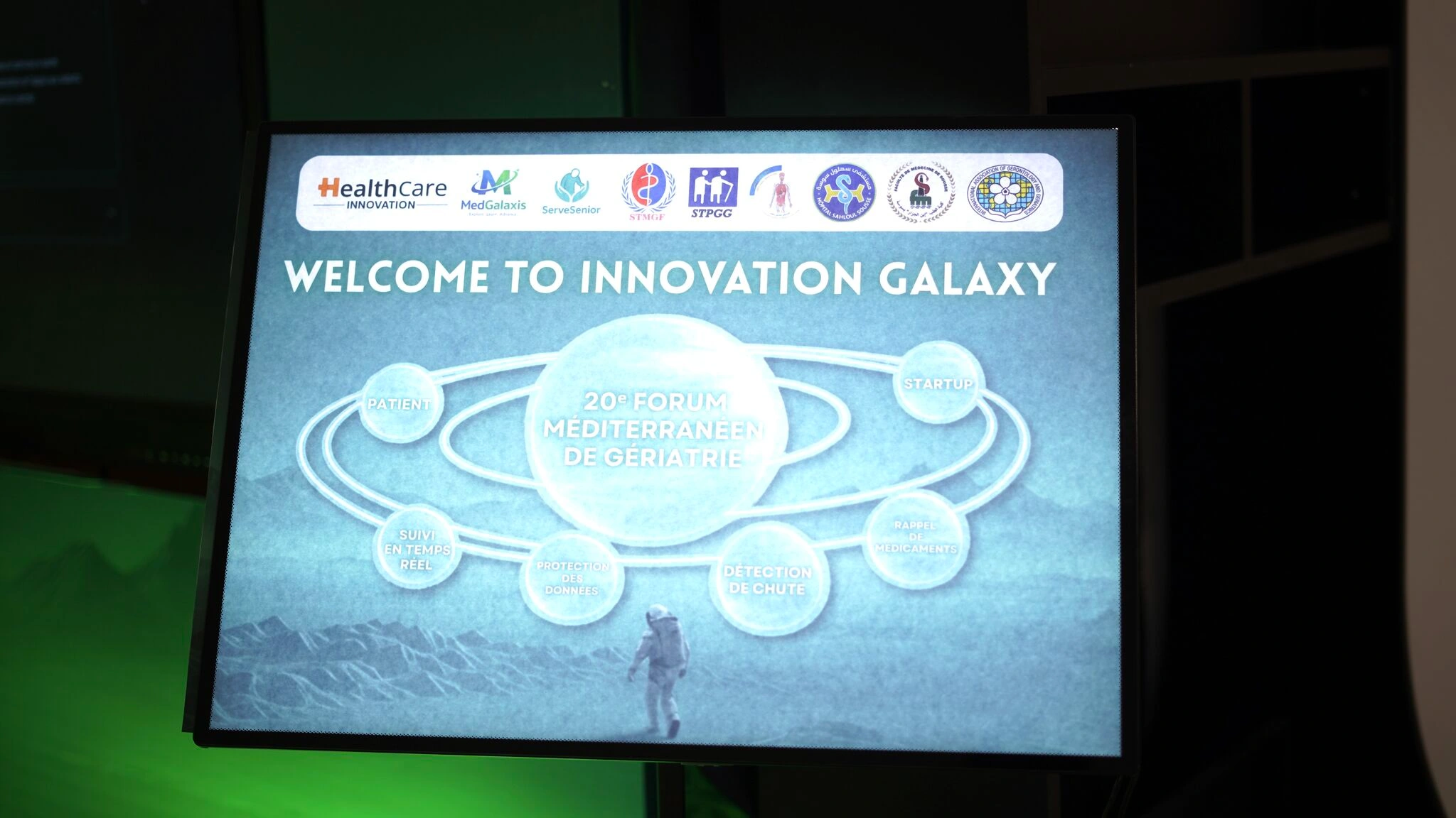 Innovation Galaxy at the 20th Mediterranean Geriatrics Forum in Sousse